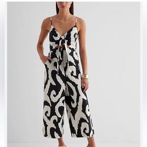 Express Black & White jumpsuit new with tags never worn